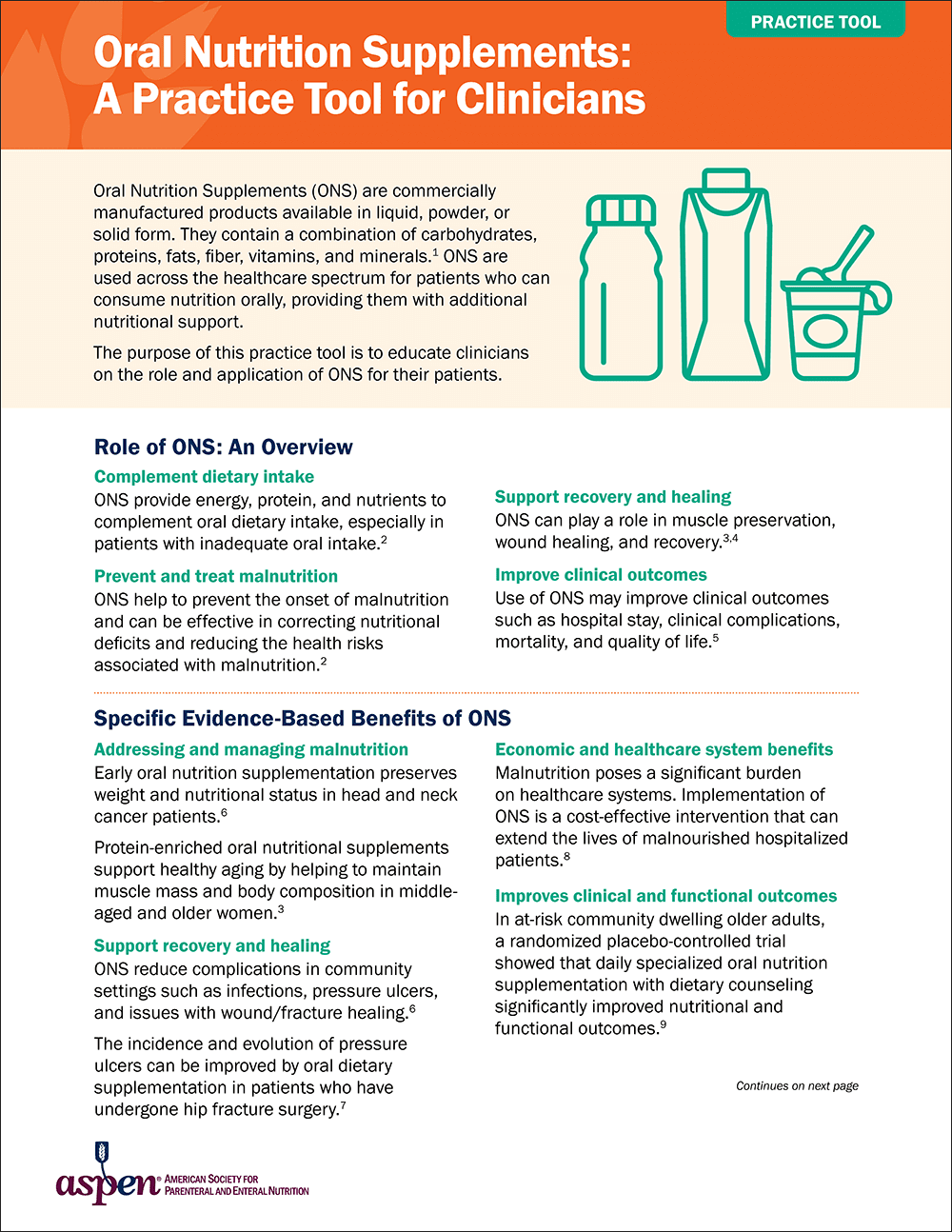 ONS Practice Tool Clinician